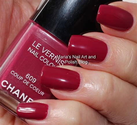 Marias Nail Art and Polish Blog: Chanel Coup De Coeur 609, Le 